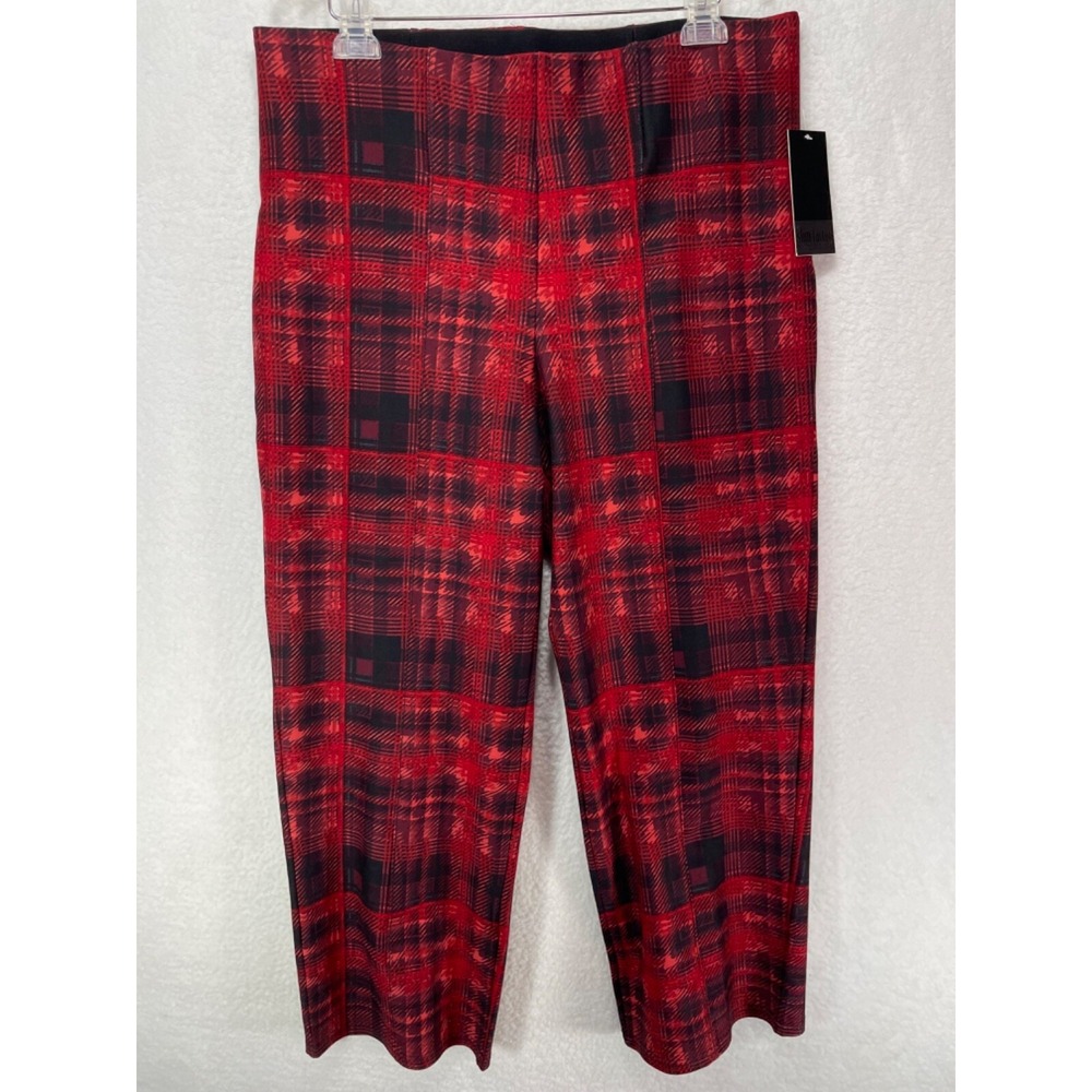 Slim Factor by Investments Woman‎ 1XS Short Slim Straight Elastic Waist Pant NWT